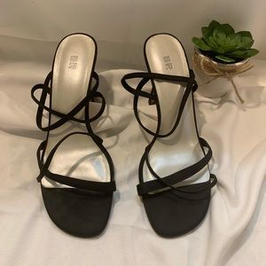 BP Lavish Strappy Evening Sandal - Black